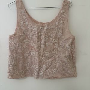 Embroidered Vintage Top