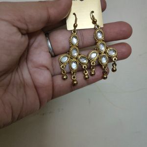 Kundan Look Earrings