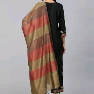 Indo Era Women Kurta Palazzo Dupatta Set