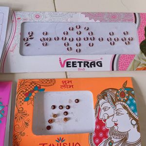 Combo Of 9 Bindi Packets