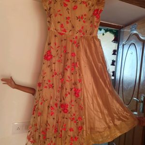 Rosegold Gown Newly Stitched