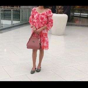 Pink Midi Dress