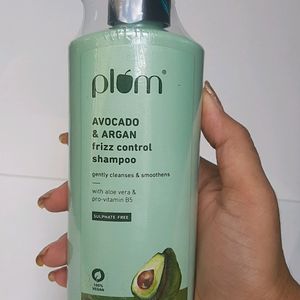 Plum Avocado & Argan Frizz Shampoo