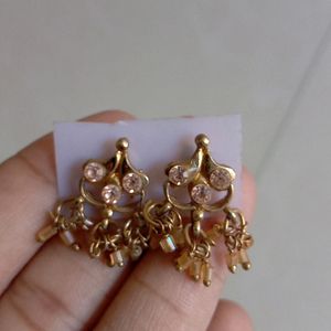 6 Earrings Pair With Pandal And  Bracelet