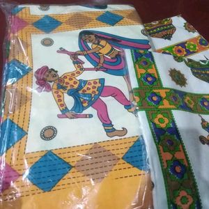 Double Bed Sheet Simple Print