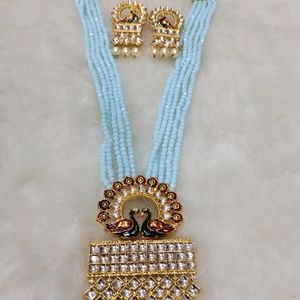 Peacock Necklace Set