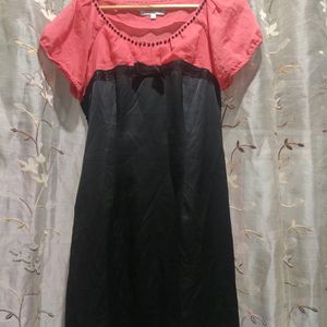 Black Silk Dress