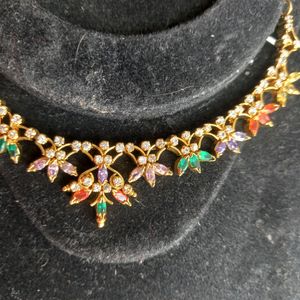 Multi Flower Necklace. High Quality