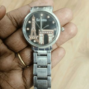 Silver Watch For Women