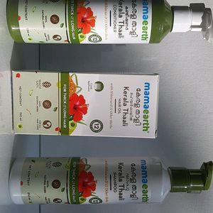 Mamaearth Combo Of Shampoo, Conditioner And Oil