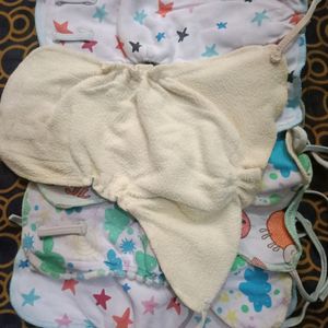 6 Dry Feel Langot Baby Clothe Diaper