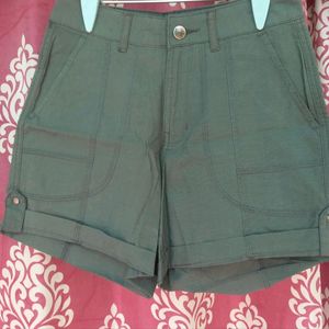 Olive Green Shorts