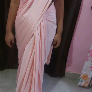 Silk Satin Saree For Woman And Girls