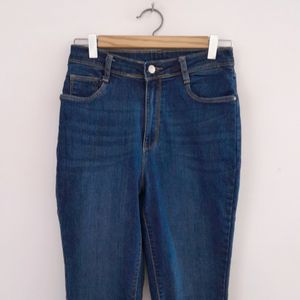 Dark Blue High Rise Jeans (Women's)