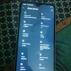 Realme Narjo 50A Praime Phone.