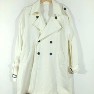 Off White Casual Overcoat (Women's)