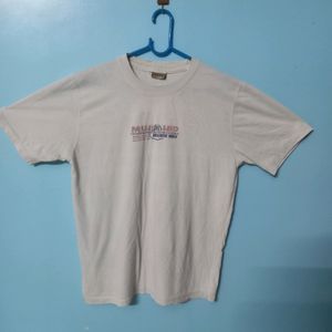 Men White T-Shirt