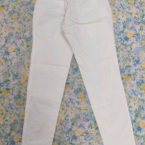 White Formal Trousers