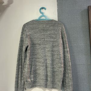 H&M Grey Knitted Sweater