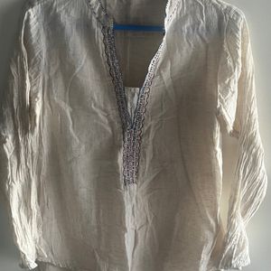 Casual Linen Top