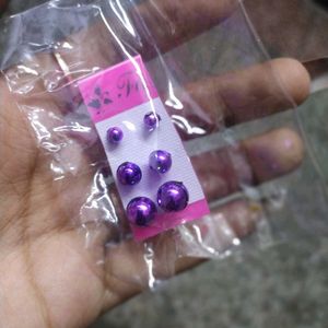 Selling Purple Earrings