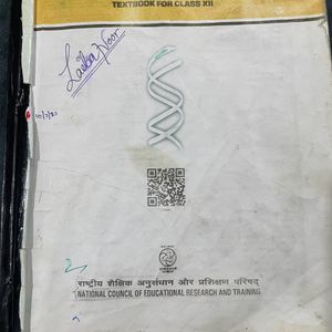 12Th Class Biology textbook, NCERT