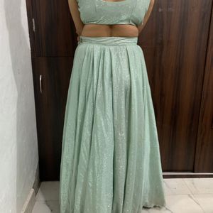 Sea Green Lehenga