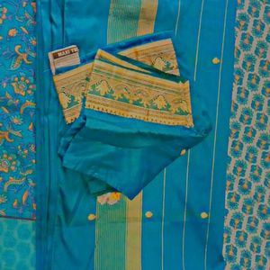 Silk Saari Blouse Set