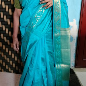 Bluee  South Indian Saree