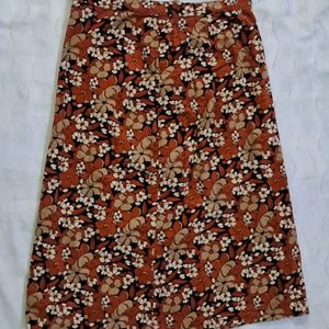 Floral Printed Skirt