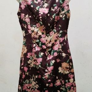 Floral Short Party Dress