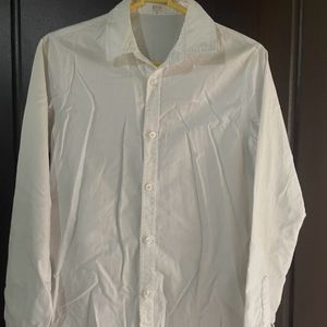 Classy White Button Down Shirt