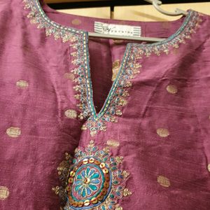 Pretty Cotton Blend Kurta