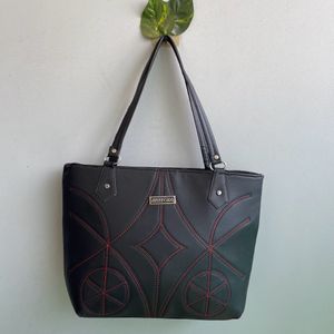 JIMMYY CHOOO Inspired Faux Leather Tote Bag