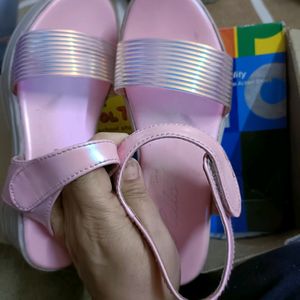 Beautiful Pink Wedges For 6-7 Years Old Girl