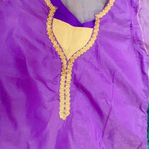 Beautiful Purple Kurti❤ ✨