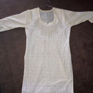 Pastel Yellow Kurti - Unused