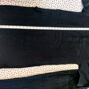 Black Kurta Pyjama Set