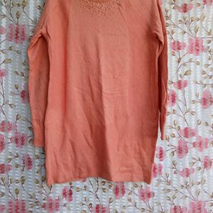 Coral 🪸 Fullsleeve Cardigan Top