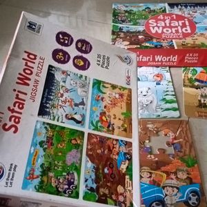 Set(4 In 1 Jigsaw Puzzle)