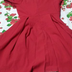 Red Vintage Dress🎀❤️🍓