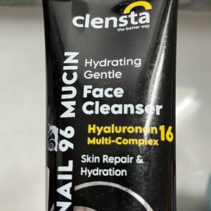 Clensta Snail 96 Mucin Skin Repair Gentle Face Cle