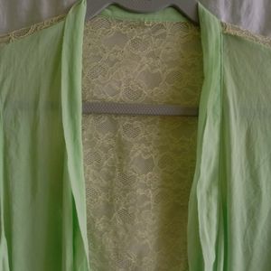 green lace shurg(women)