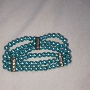 Blue Pearl Bracelet