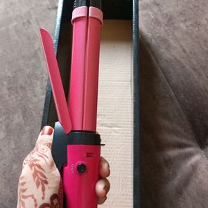 Hair Straightener + Curler With free Wax Heater