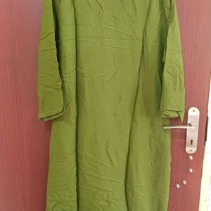 Green 💚 Kurti (PURE COTTON)