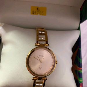 Original Timex Rose gold Watch