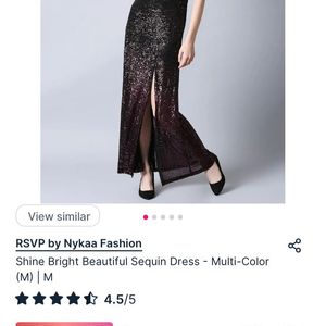 RSVP by Nykaa Fashion Sequin Gown