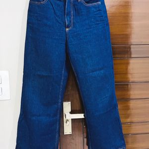 Women Navy Starigh Jeans