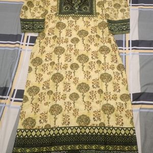 Printed Kurti With Plazao